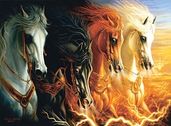 68420 - Four horses of the apocalypse (1500 stukjes)
